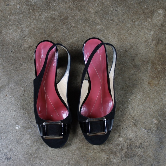 Kate Spade suede slingback pumps - Picture 3 of 6